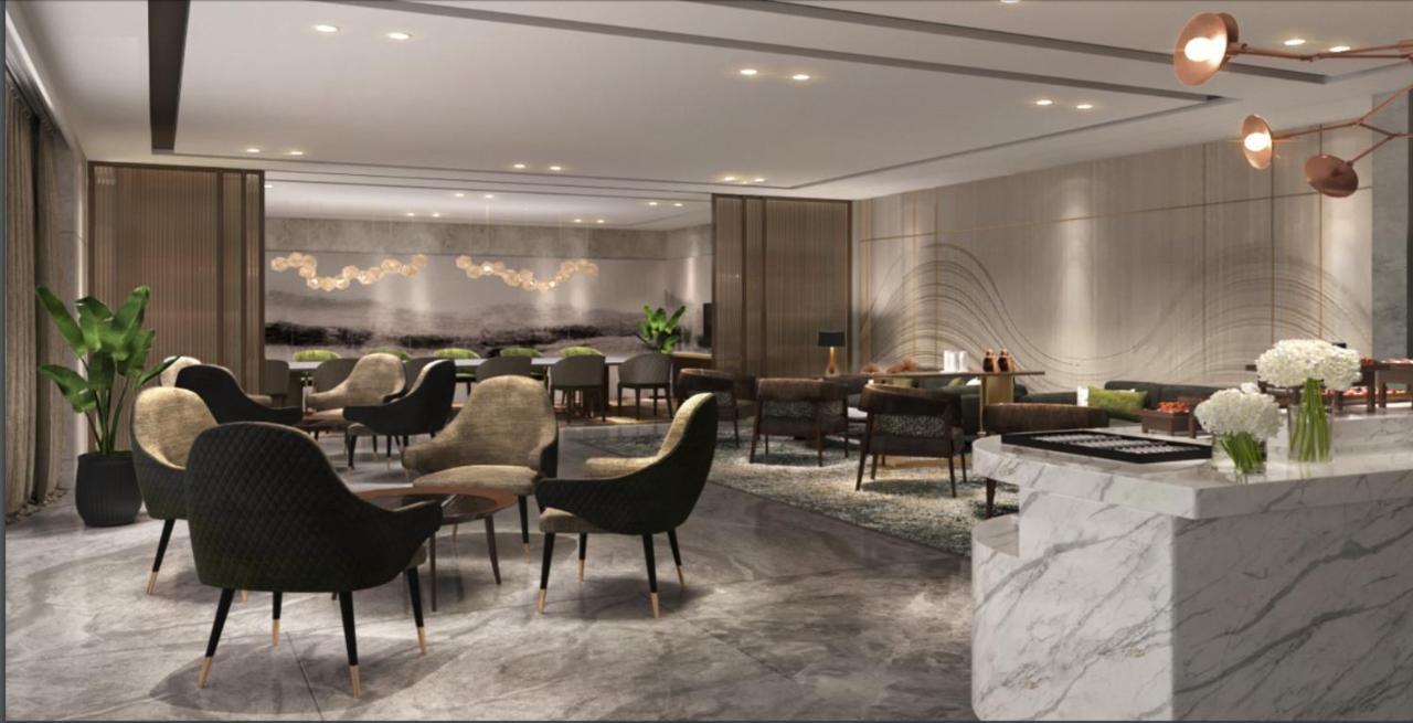 Radisson Blu Mumbai International Airport Hotel Exterior foto The Club lounge at Beijing Capital International Airport